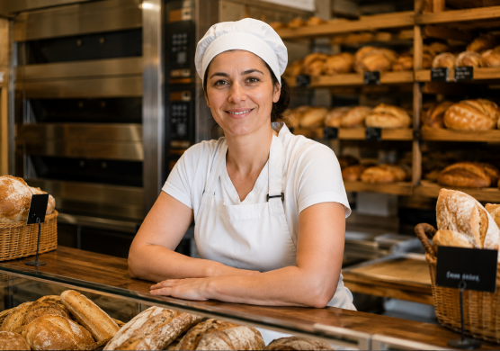 Sylvie Marchetti, ouvrière boulangère à Marseille.